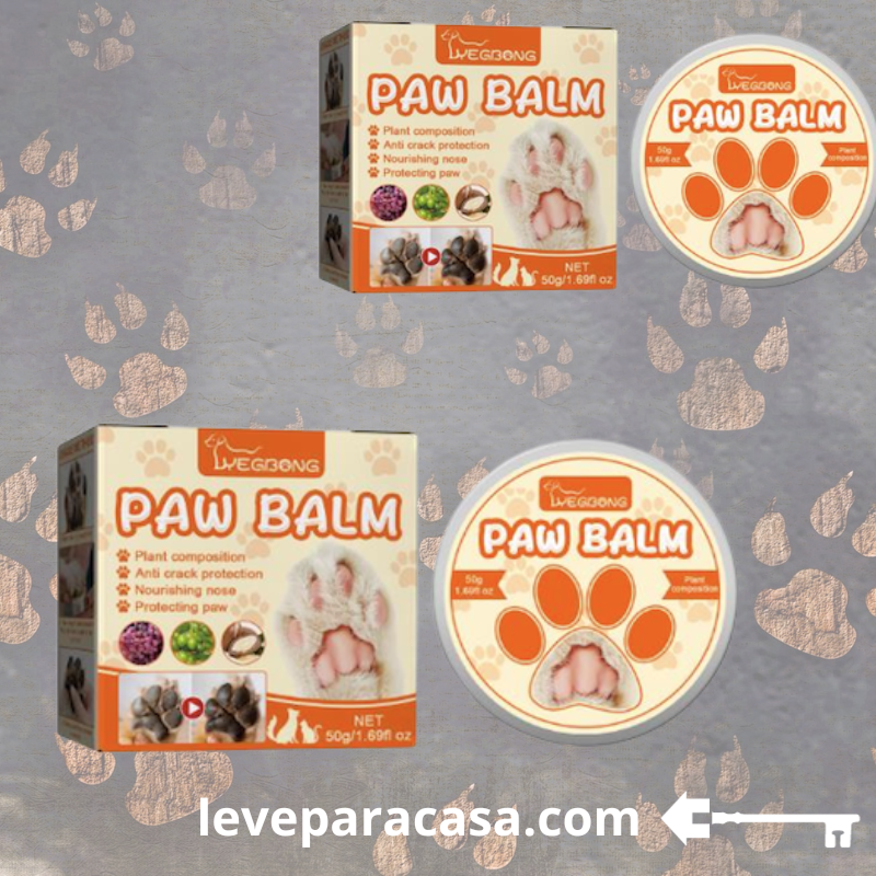 Paw Balm - Bálsamo para patas Leve Para Casa.