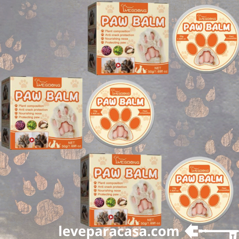 Paw Balm - Bálsamo para patas Leve Para Casa.